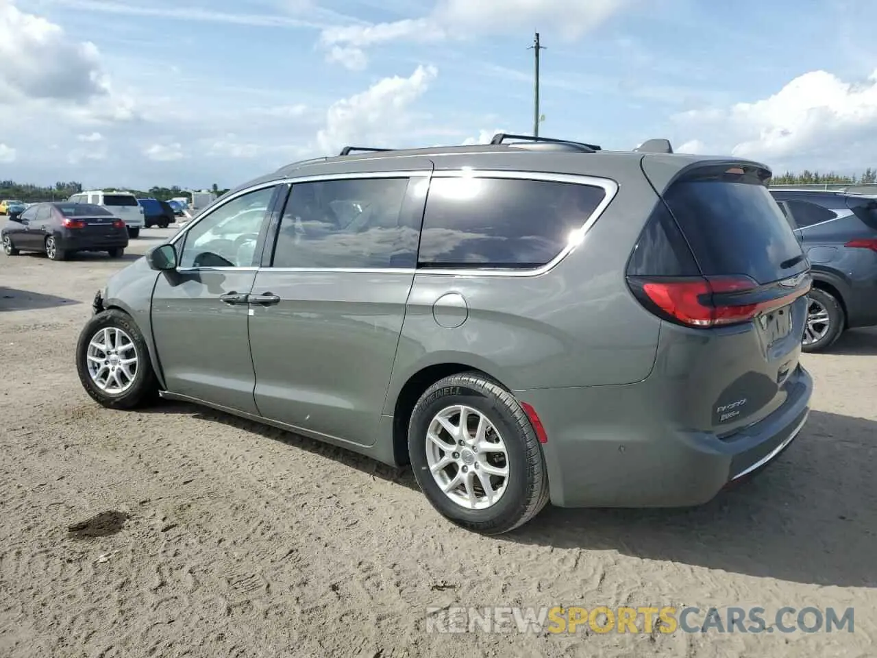 2 Photograph of a damaged car 2C4RC1BG5NR123871 CHRYSLER PACIFICA 2022