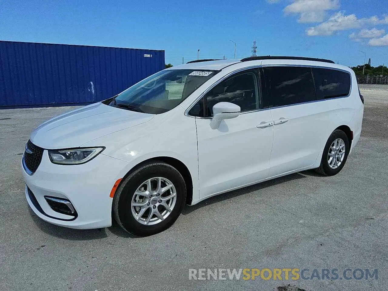 1 Photograph of a damaged car 2C4RC1BG5NR154294 CHRYSLER PACIFICA 2022