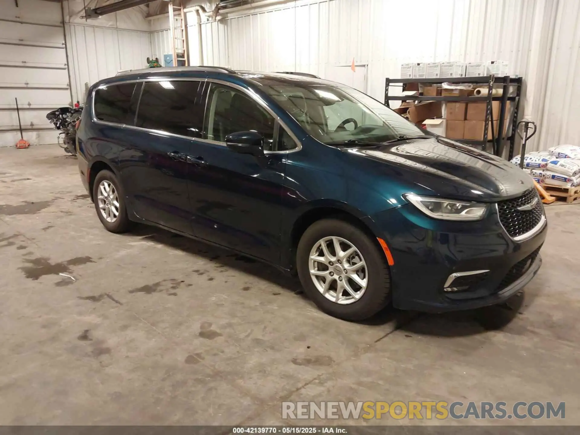 1 Photograph of a damaged car 2C4RC1BG6NR124723 CHRYSLER PACIFICA 2022