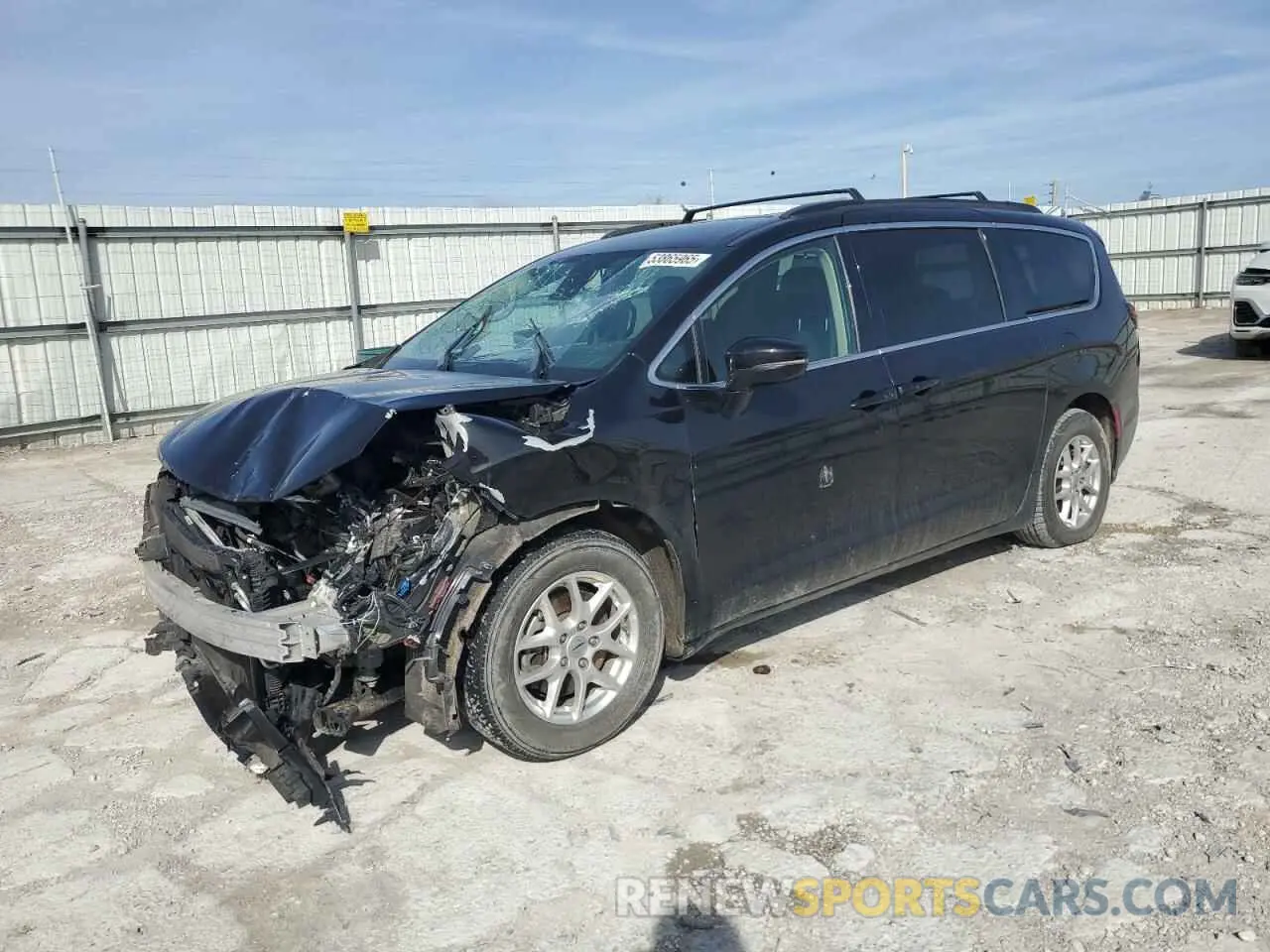 1 Photograph of a damaged car 2C4RC1BG6NR147290 CHRYSLER PACIFICA 2022