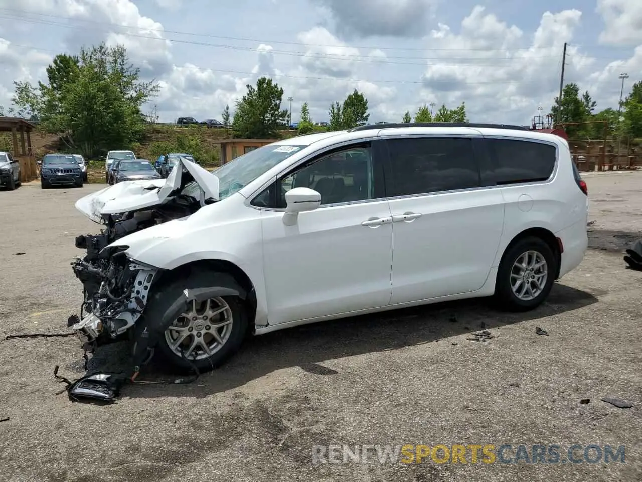 1 Photograph of a damaged car 2C4RC1BG6NR179012 CHRYSLER PACIFICA 2022