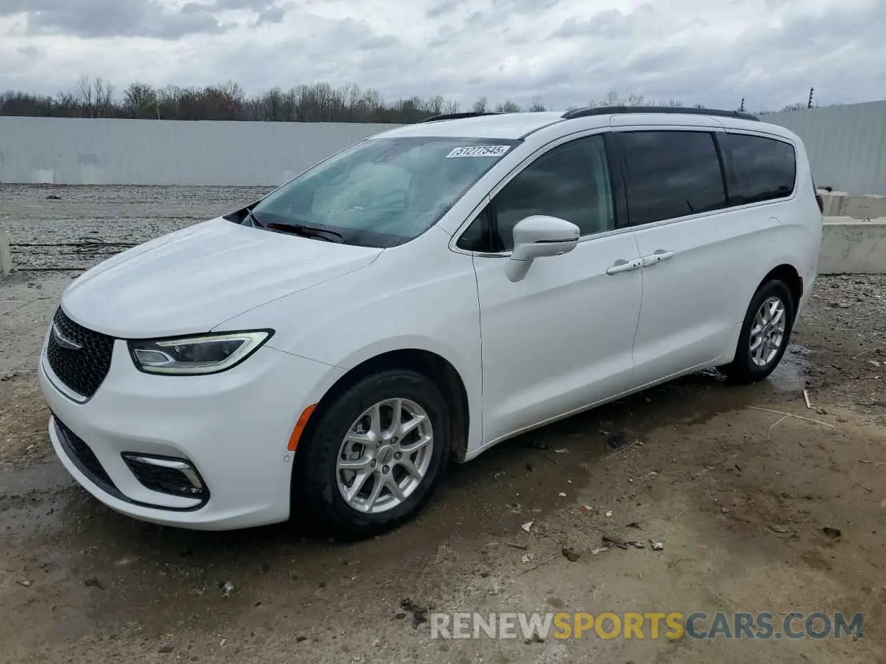 1 Photograph of a damaged car 2C4RC1BG7NR121958 CHRYSLER PACIFICA 2022