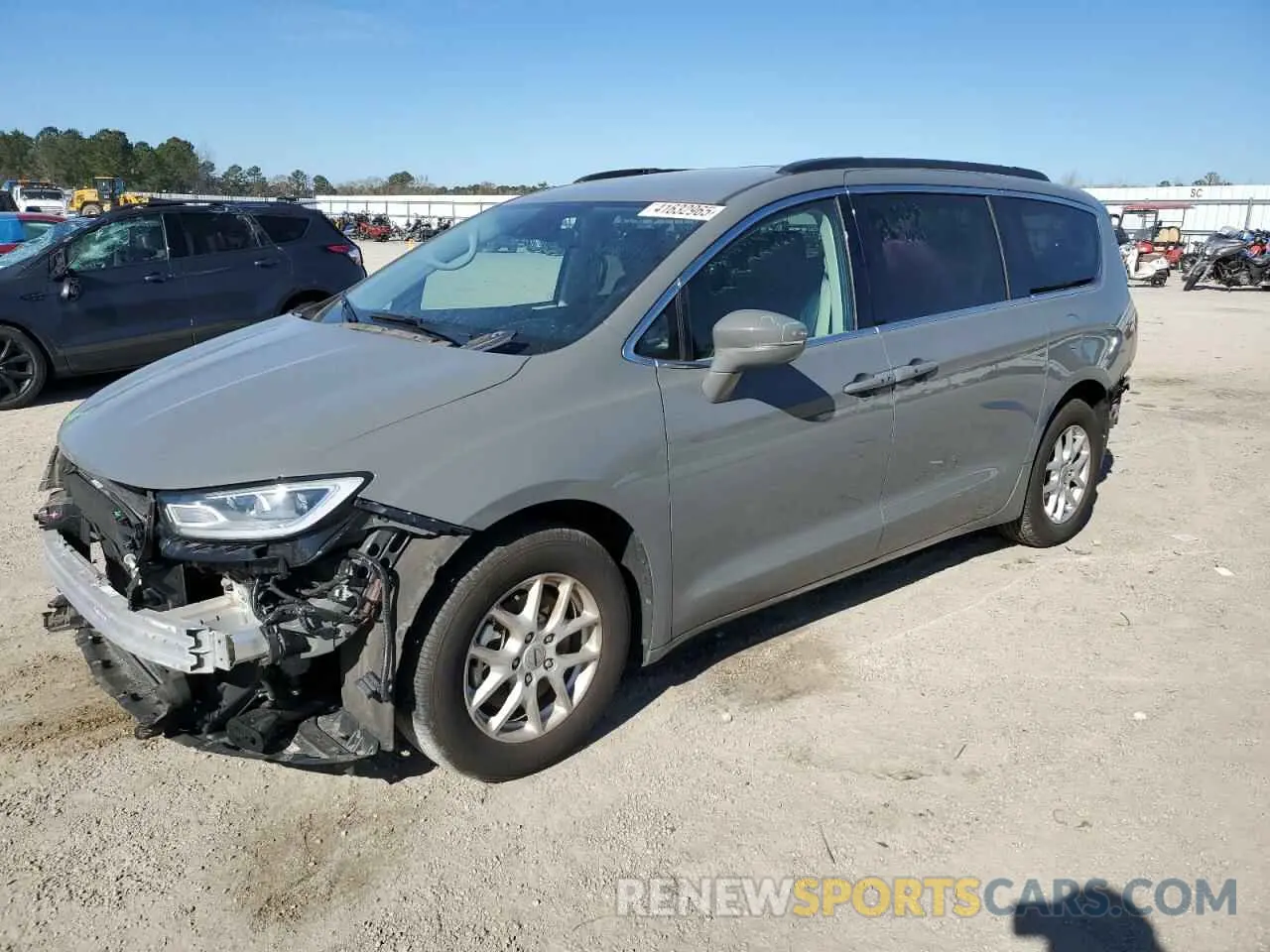 1 Photograph of a damaged car 2C4RC1BG7NR150084 CHRYSLER PACIFICA 2022