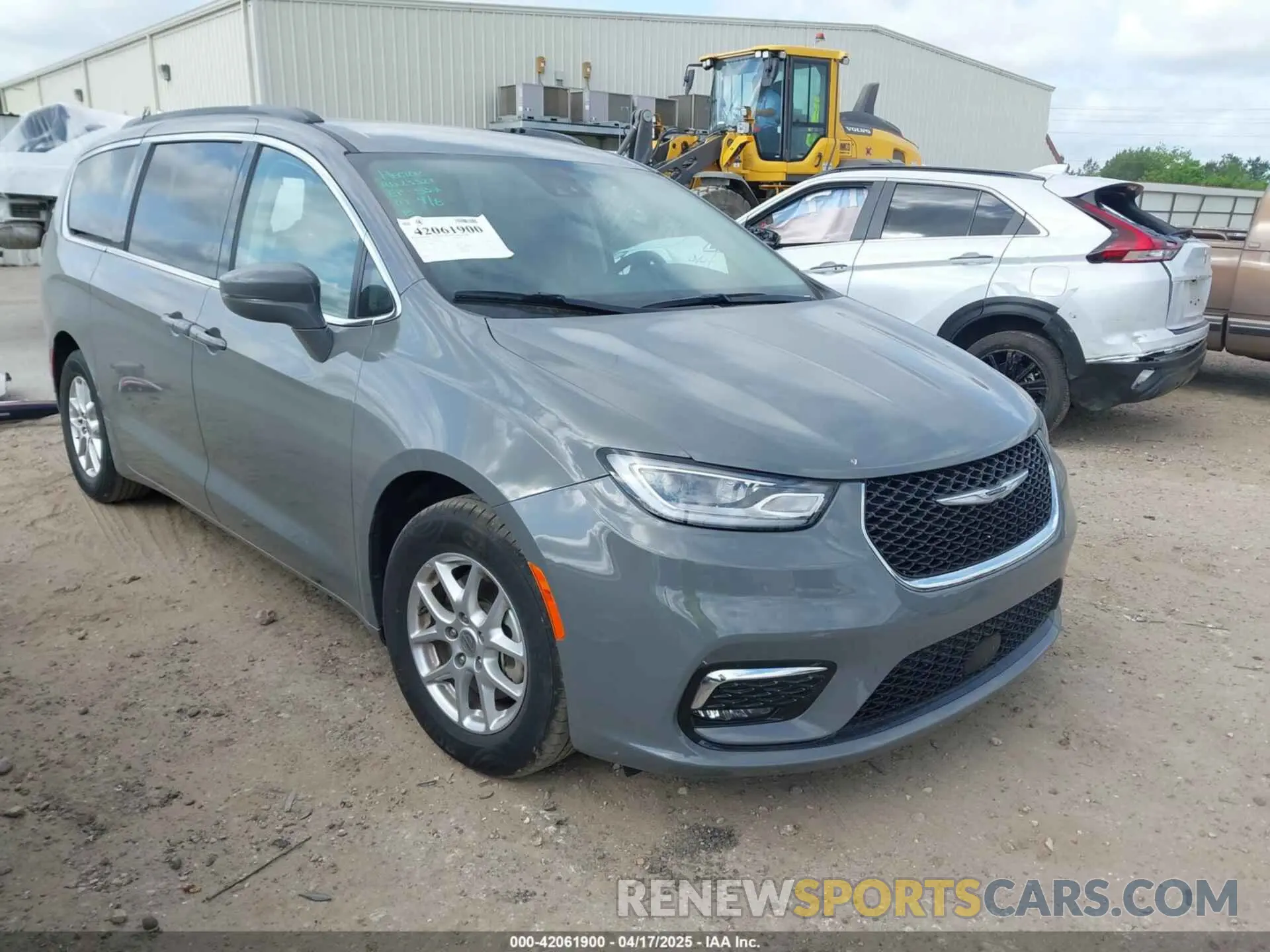 1 Photograph of a damaged car 2C4RC1BG7NR190939 CHRYSLER PACIFICA 2022
