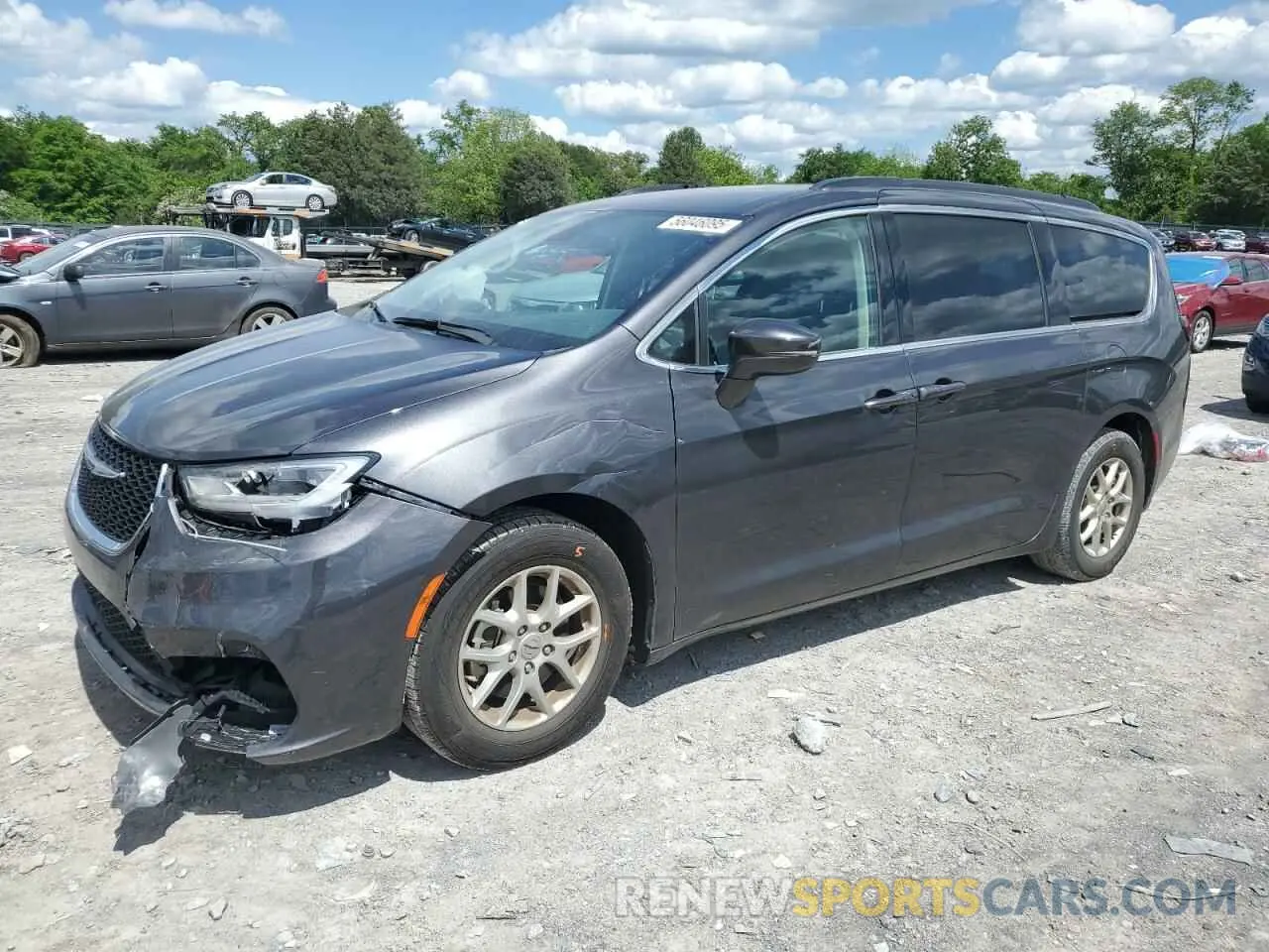 1 Photograph of a damaged car 2C4RC1BG7NR205925 CHRYSLER PACIFICA 2022