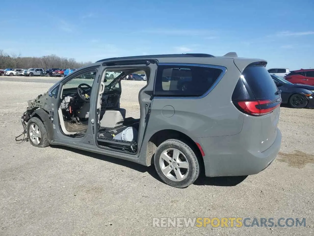 2 Photograph of a damaged car 2C4RC1BG8NR133262 CHRYSLER PACIFICA 2022