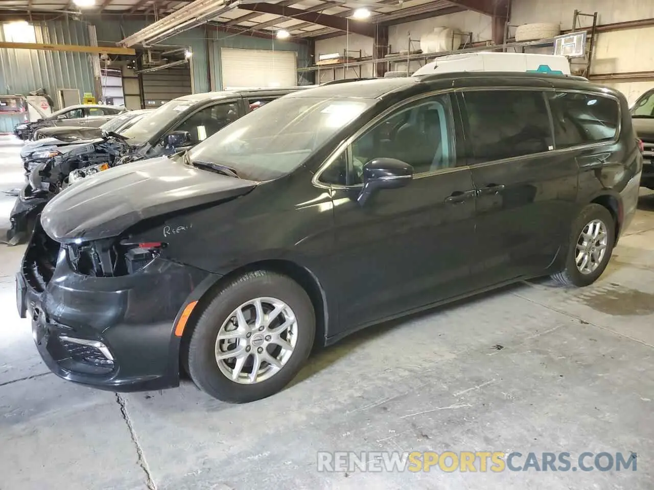 1 Photograph of a damaged car 2C4RC1BG8NR179402 CHRYSLER PACIFICA 2022