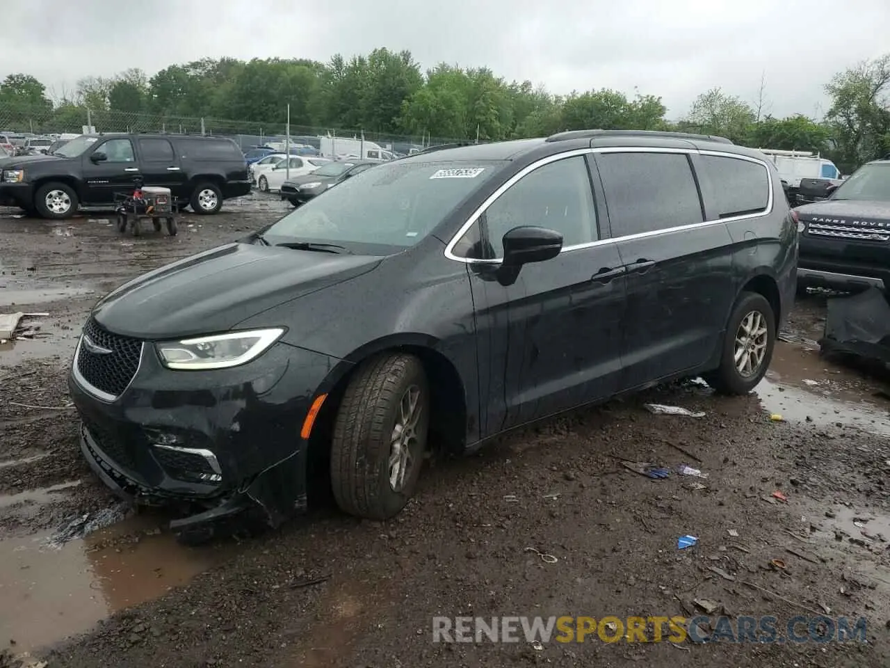 1 Photograph of a damaged car 2C4RC1BGXNR190806 CHRYSLER PACIFICA 2022