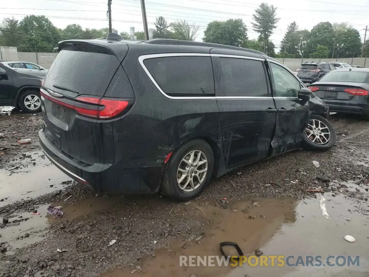 3 Photograph of a damaged car 2C4RC1BGXNR190806 CHRYSLER PACIFICA 2022
