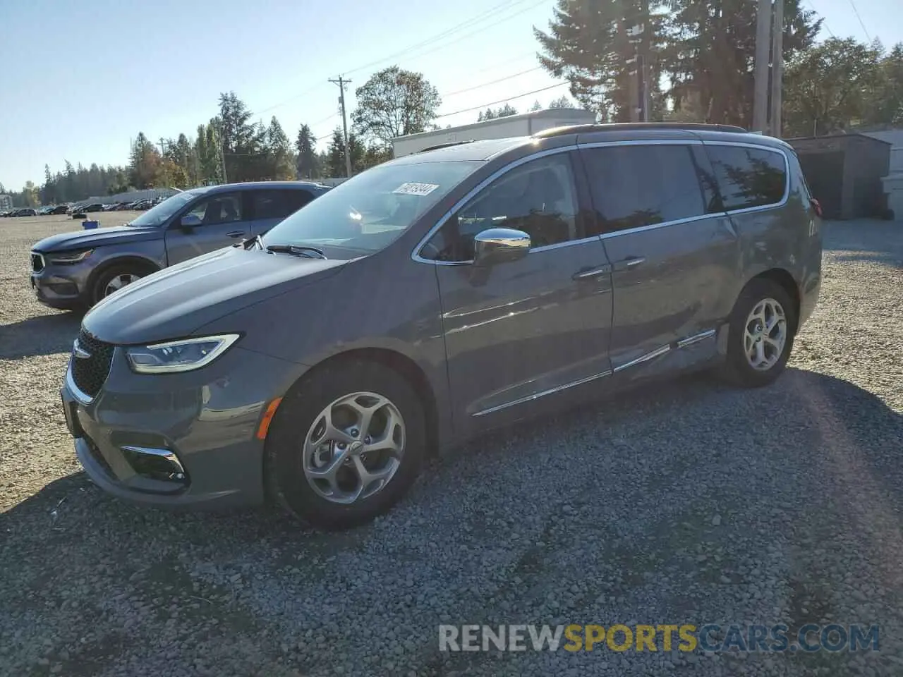 1 Photograph of a damaged car 2C4RC1GG2NR175998 CHRYSLER PACIFICA 2022
