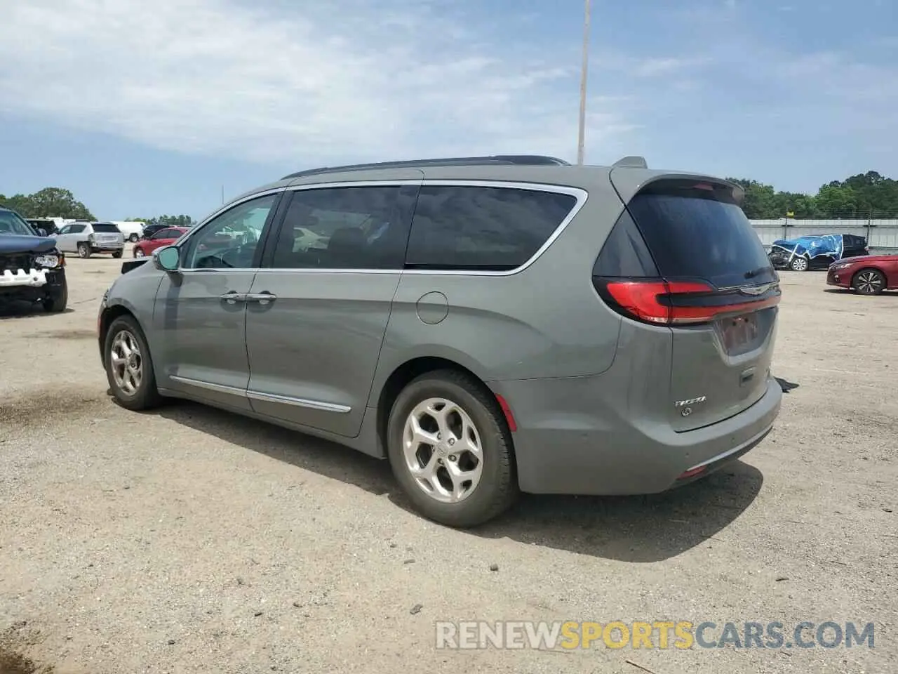 2 Photograph of a damaged car 2C4RC1GG3NR114854 CHRYSLER PACIFICA 2022