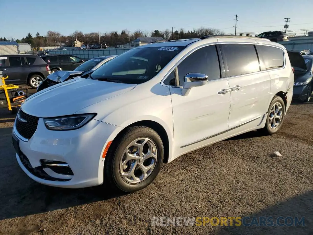1 Photograph of a damaged car 2C4RC1GG3NR124753 CHRYSLER PACIFICA 2022