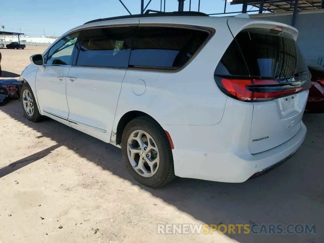 2 Photograph of a damaged car 2C4RC1GG5NR182427 CHRYSLER PACIFICA 2022