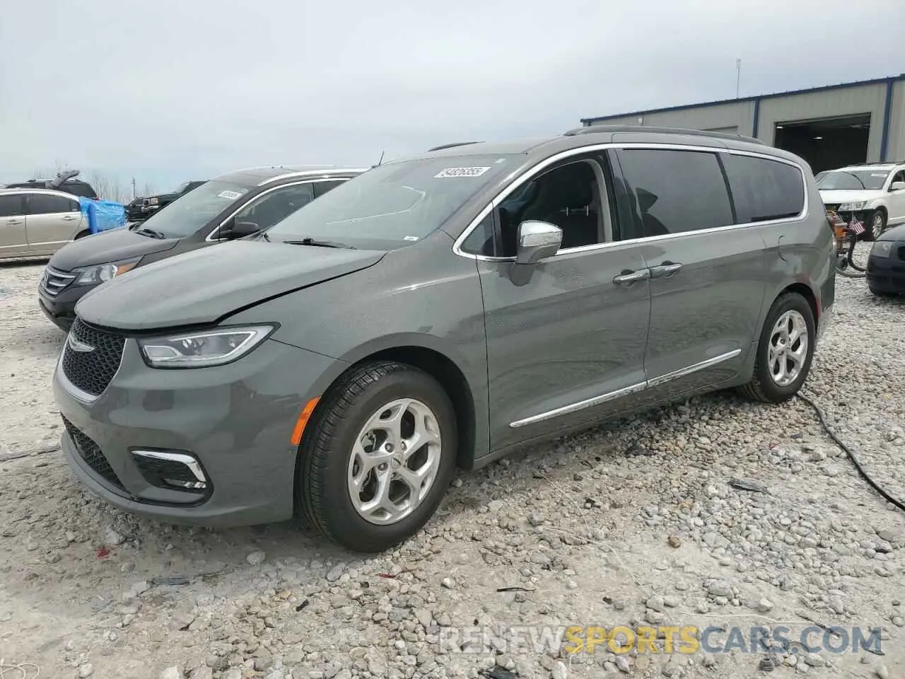 1 Photograph of a damaged car 2C4RC1GG9NR104524 CHRYSLER PACIFICA 2022