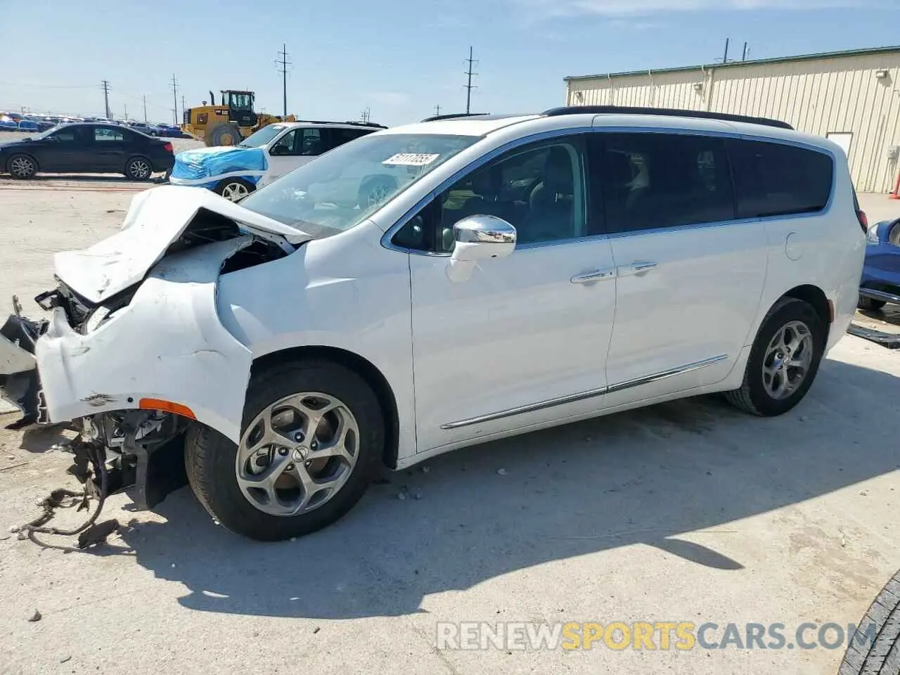 1 Photograph of a damaged car 2C4RC1GGXNR170127 CHRYSLER PACIFICA 2022
