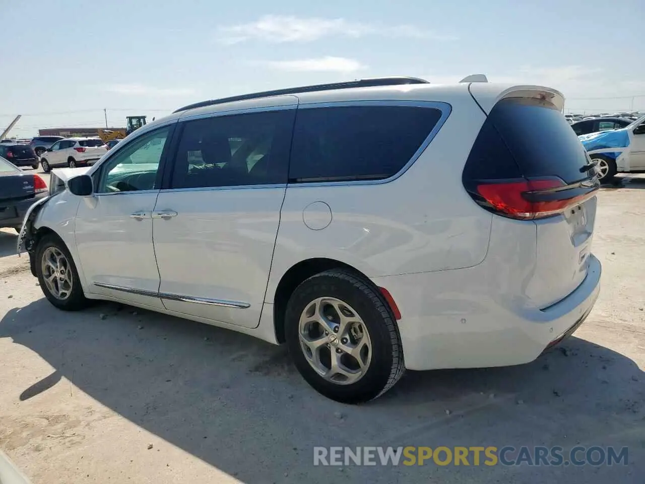 2 Photograph of a damaged car 2C4RC1GGXNR170127 CHRYSLER PACIFICA 2022