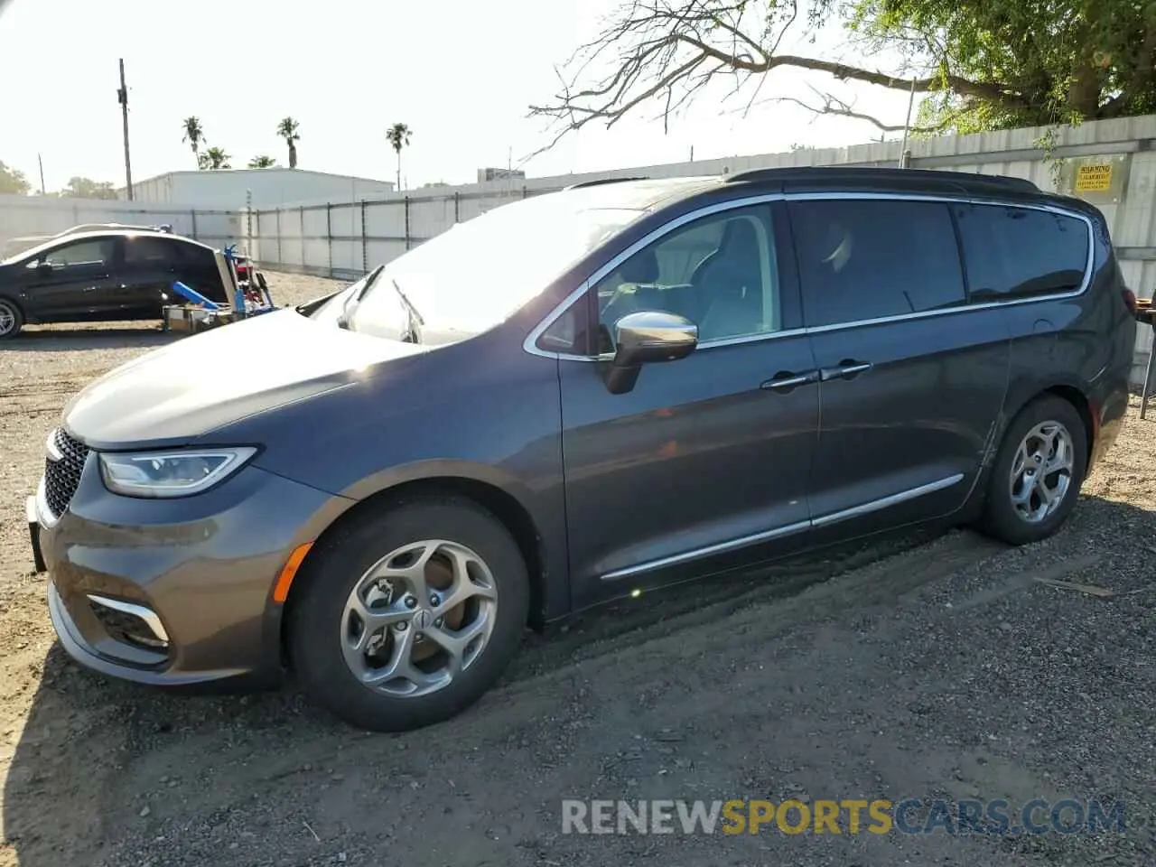 1 Photograph of a damaged car 2C4RC1GGXNR215860 CHRYSLER PACIFICA 2022