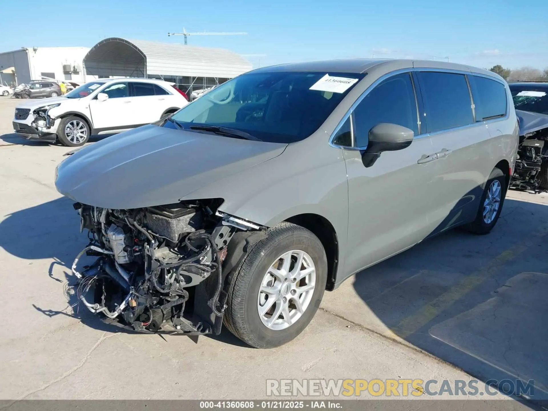 2 Photograph of a damaged car 2C4RC1BG0PR506880 CHRYSLER PACIFICA 2023