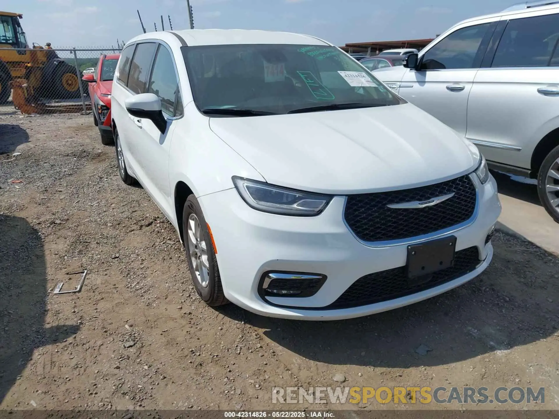 1 Photograph of a damaged car 2C4RC1BG0PR616490 CHRYSLER PACIFICA 2023