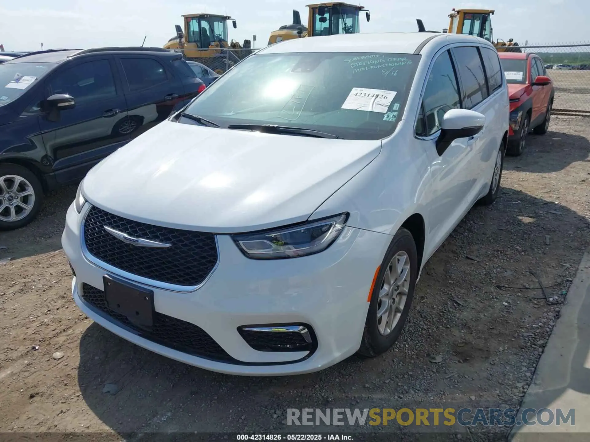 2 Photograph of a damaged car 2C4RC1BG0PR616490 CHRYSLER PACIFICA 2023