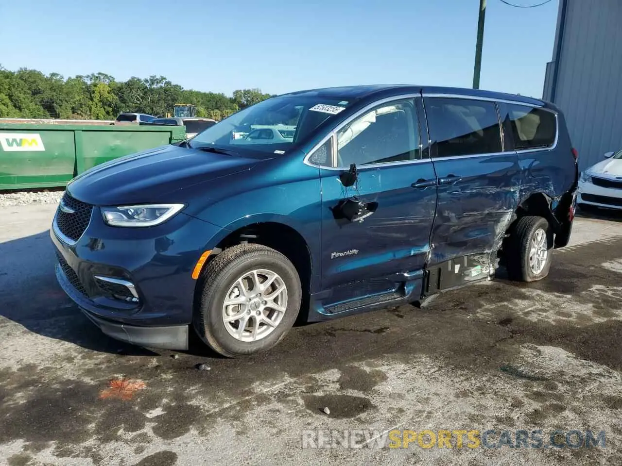 1 Photograph of a damaged car 2C4RC1BG2PR508808 CHRYSLER PACIFICA 2023