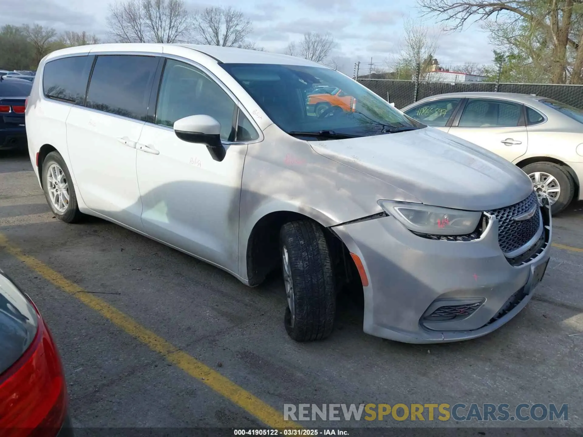 1 Photograph of a damaged car 2C4RC1BG2PR559838 CHRYSLER PACIFICA 2023