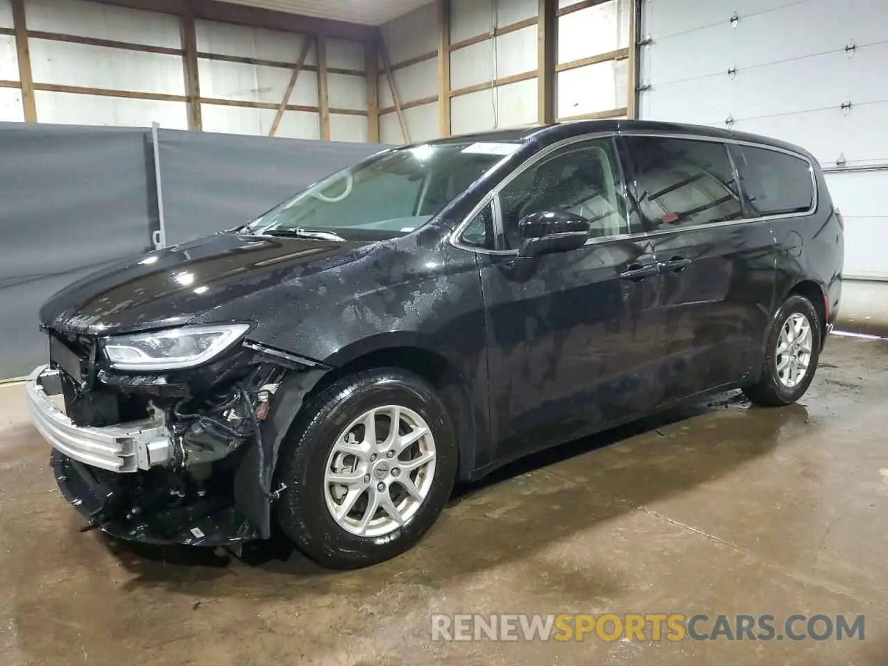 1 Photograph of a damaged car 2C4RC1BG2PR587302 CHRYSLER PACIFICA 2023