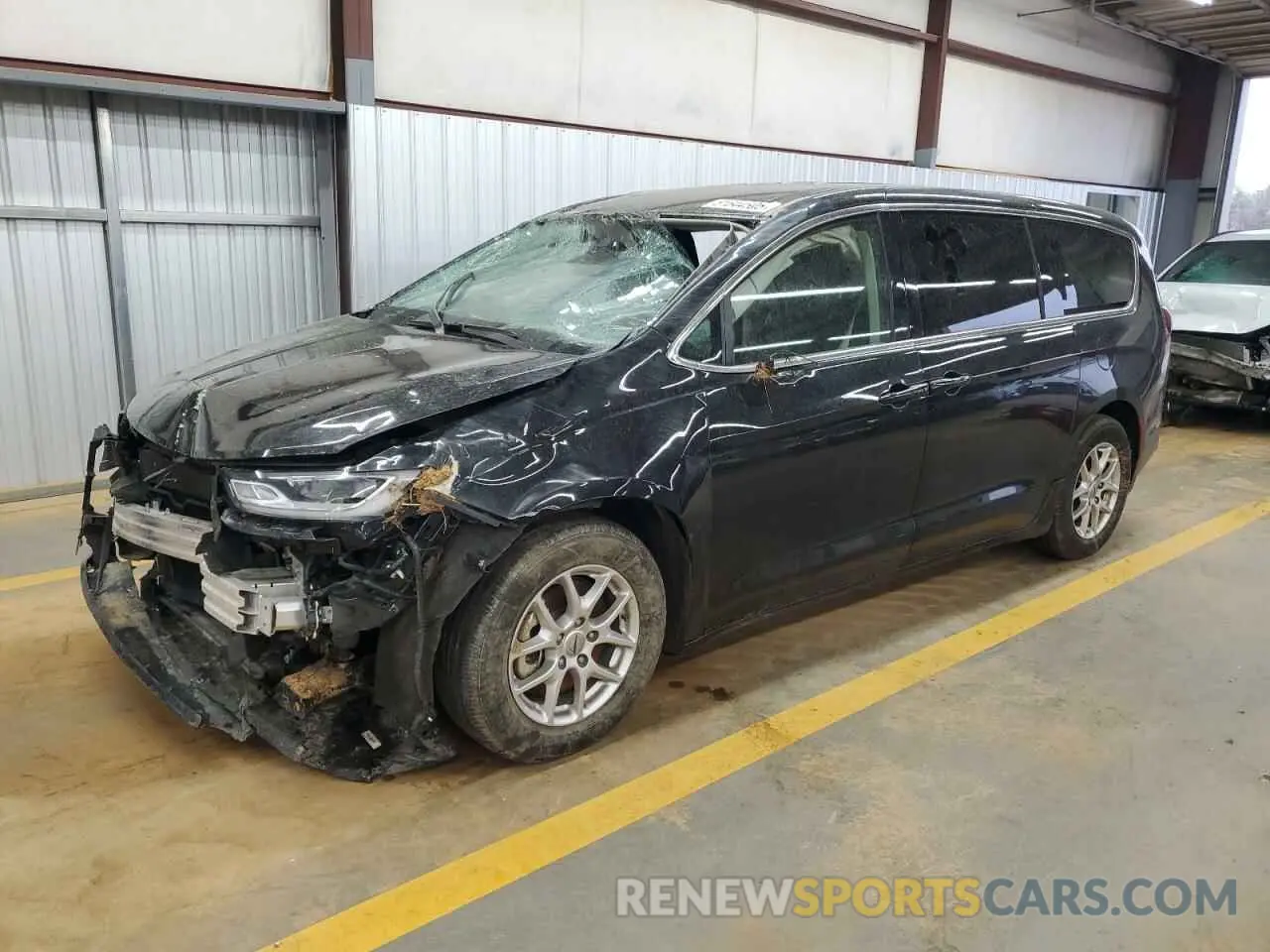 1 Photograph of a damaged car 2C4RC1BG3PR582271 CHRYSLER PACIFICA 2023