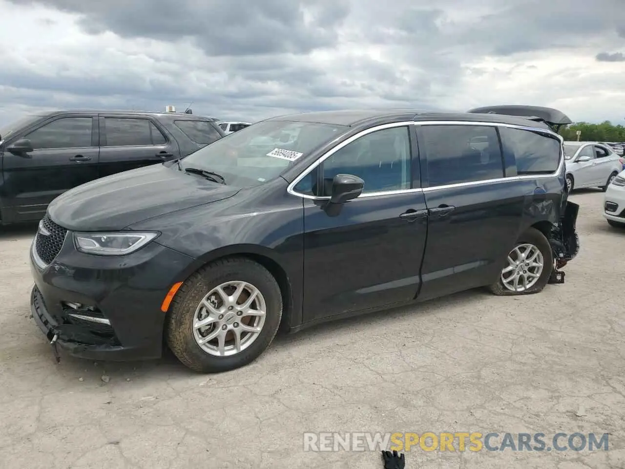 1 Photograph of a damaged car 2C4RC1BG4PR621126 CHRYSLER PACIFICA 2023