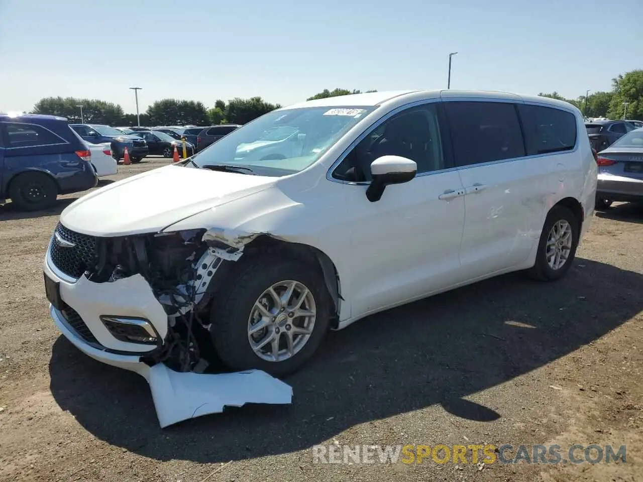 1 Photograph of a damaged car 2C4RC1BG4PR624821 CHRYSLER PACIFICA 2023