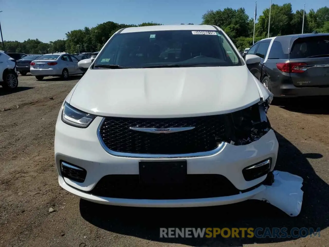 5 Photograph of a damaged car 2C4RC1BG4PR624821 CHRYSLER PACIFICA 2023