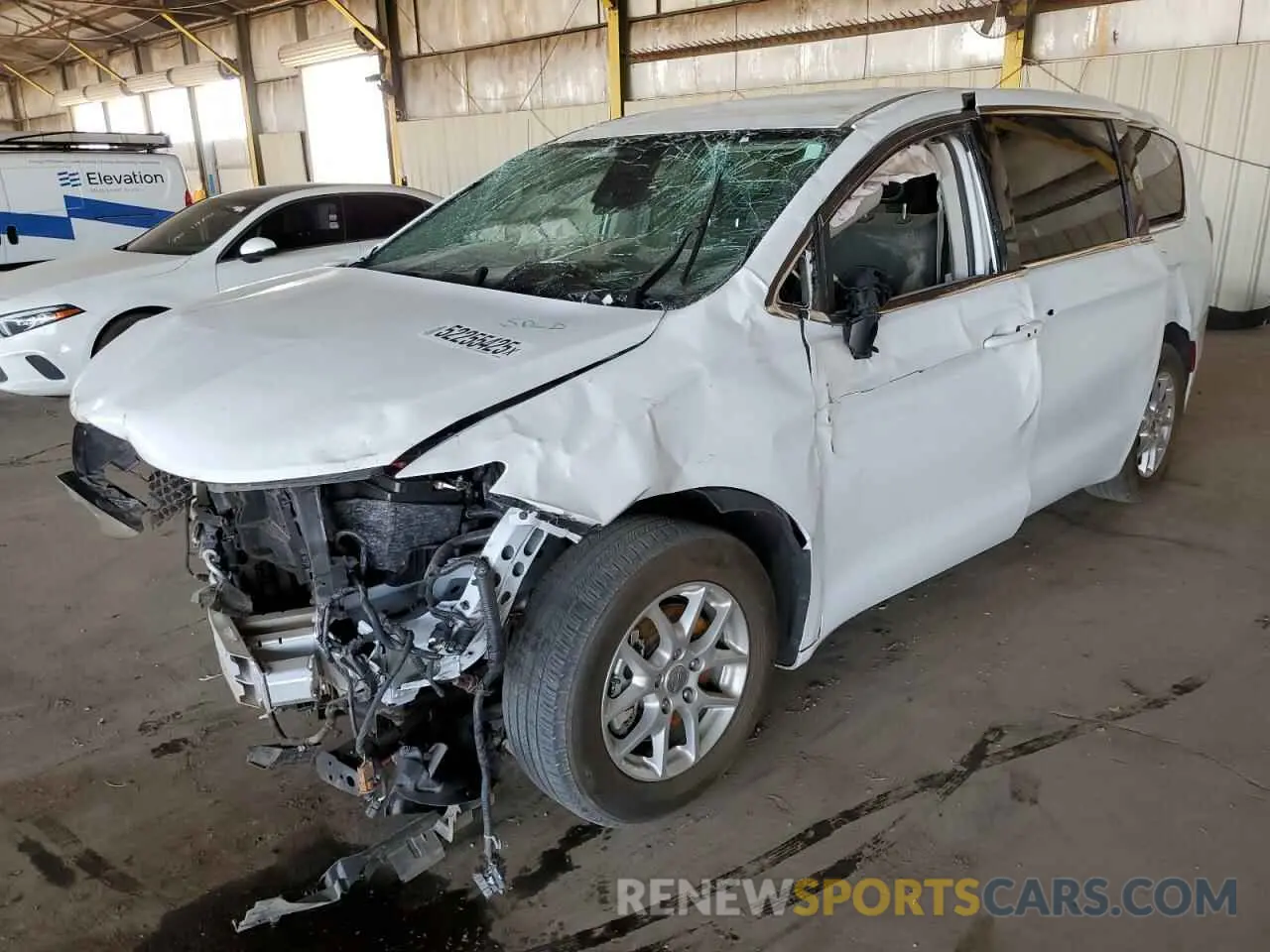 1 Photograph of a damaged car 2C4RC1BG5PR532391 CHRYSLER PACIFICA 2023