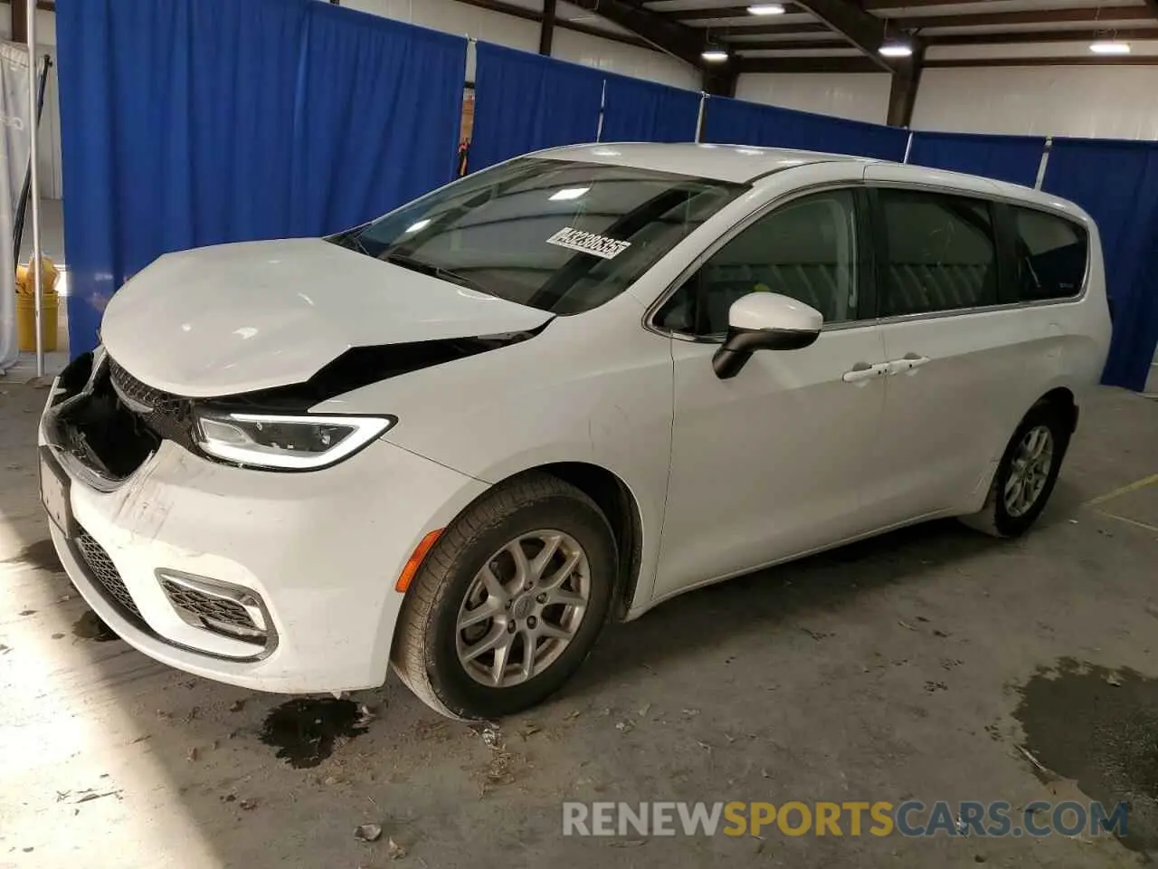 1 Photograph of a damaged car 2C4RC1BG5PR571353 CHRYSLER PACIFICA 2023