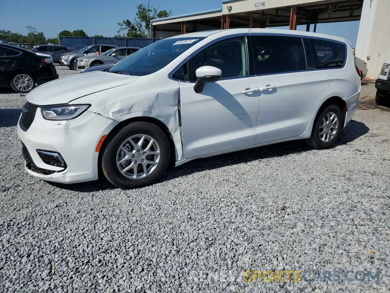 1 Photograph of a damaged car 2C4RC1BG6PR629972 CHRYSLER PACIFICA 2023