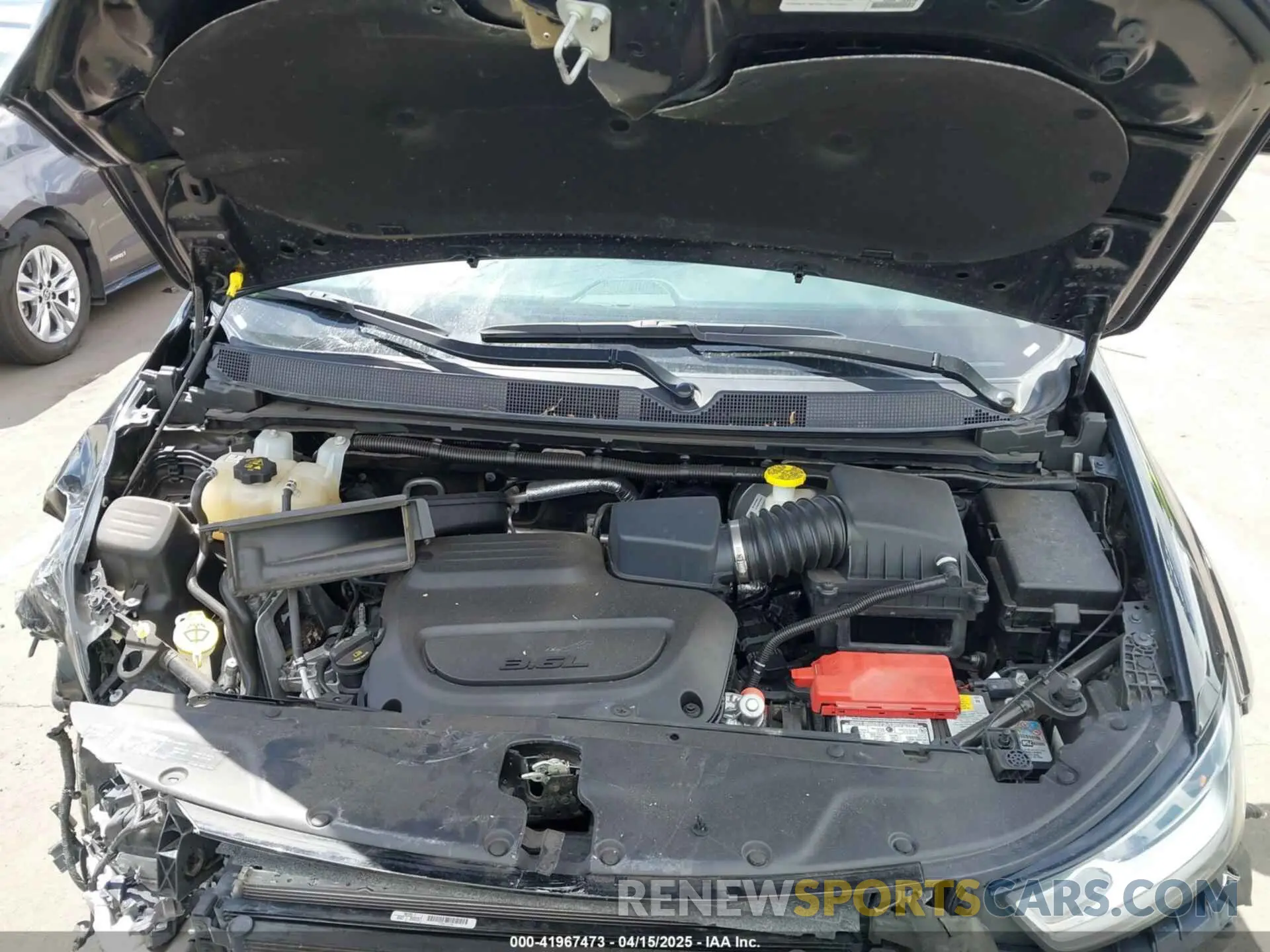 10 Photograph of a damaged car 2C4RC1BG7PR510912 CHRYSLER PACIFICA 2023
