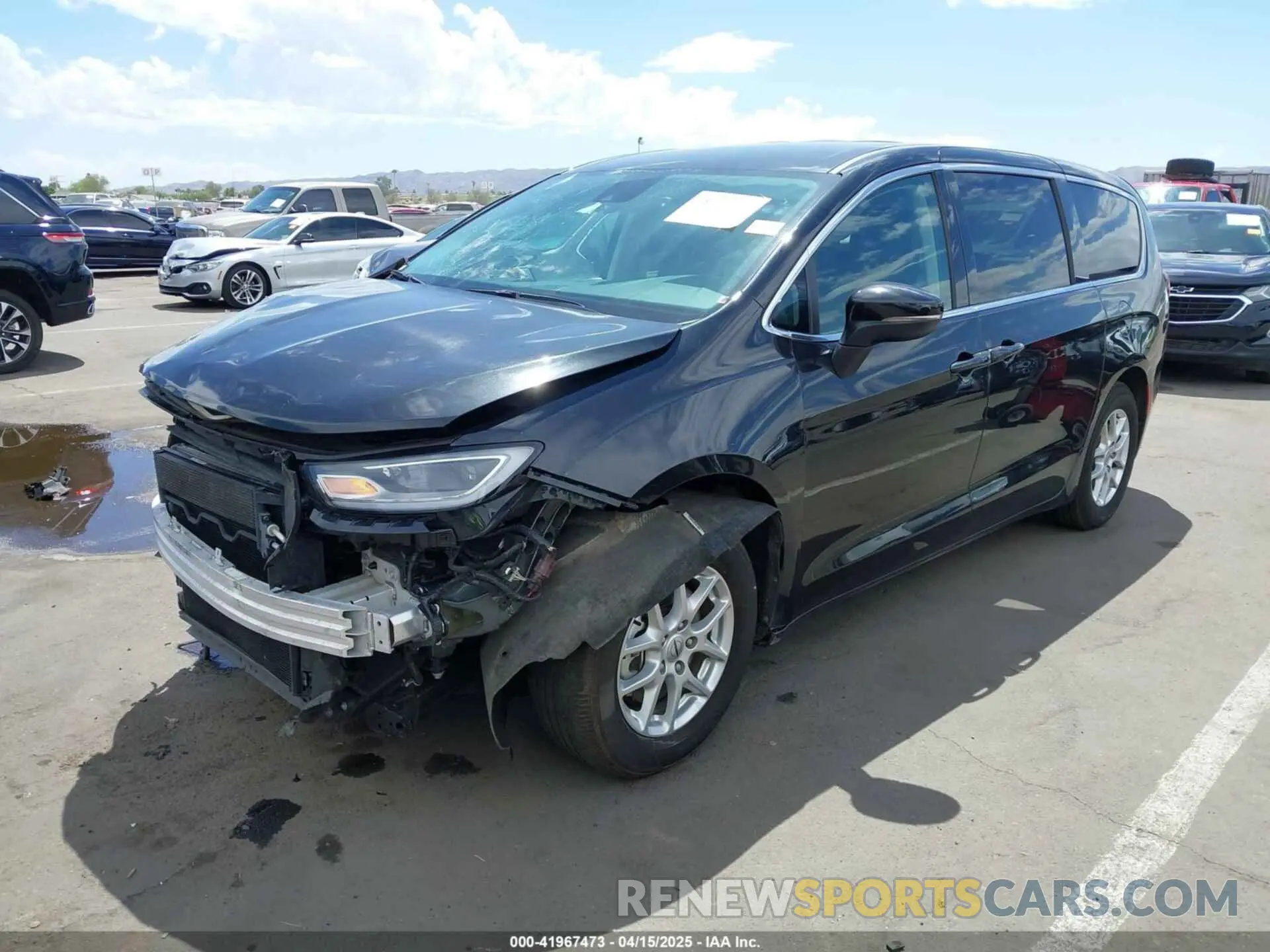 2 Photograph of a damaged car 2C4RC1BG7PR510912 CHRYSLER PACIFICA 2023