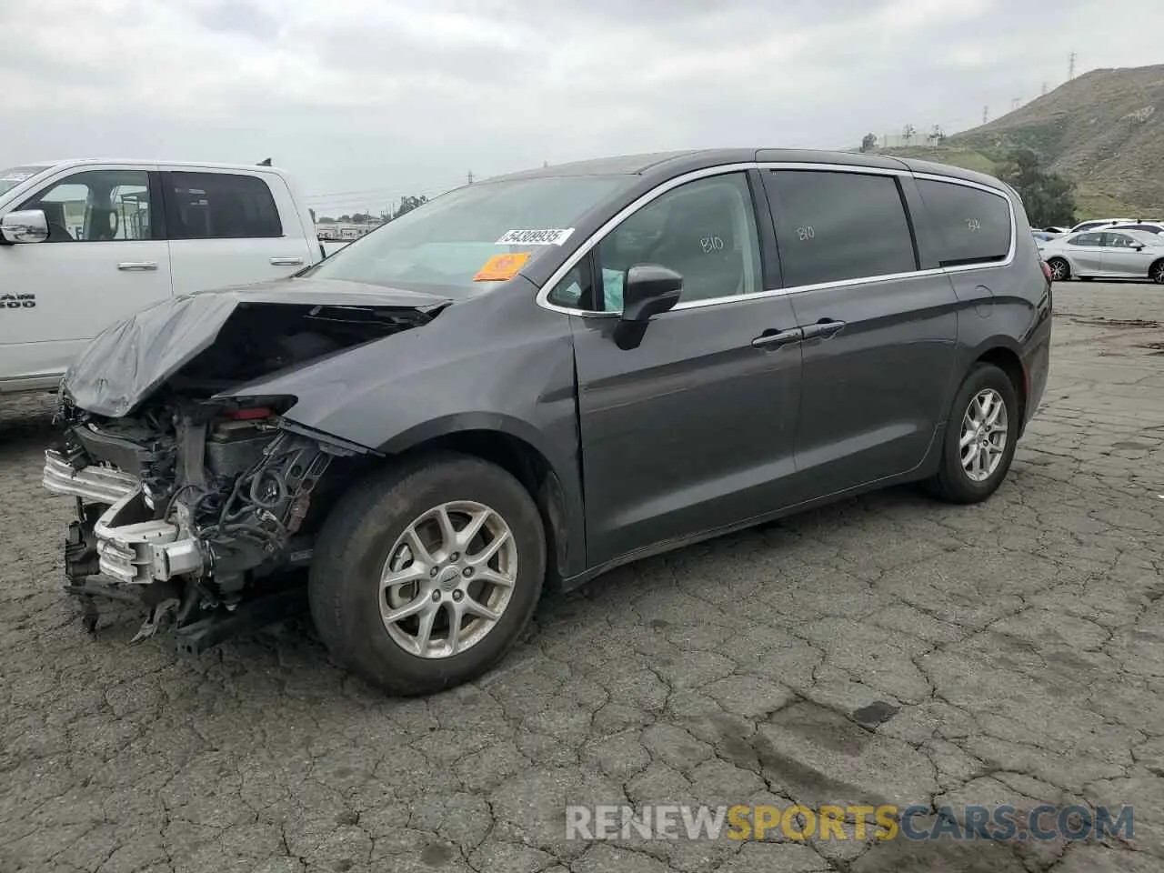 1 Photograph of a damaged car 2C4RC1BG7PR581897 CHRYSLER PACIFICA 2023