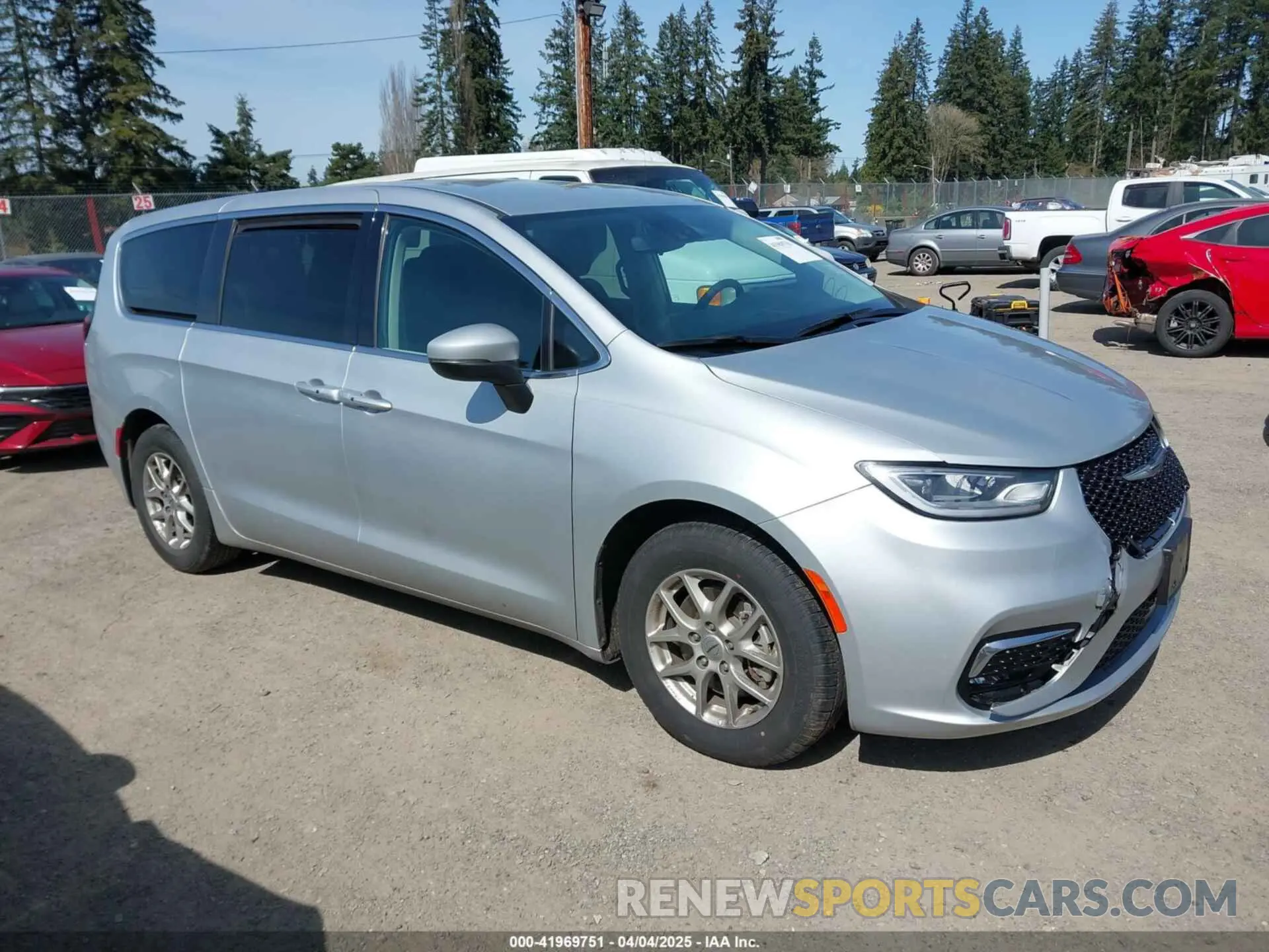 14 Photograph of a damaged car 2C4RC1BG7PR591202 CHRYSLER PACIFICA 2023