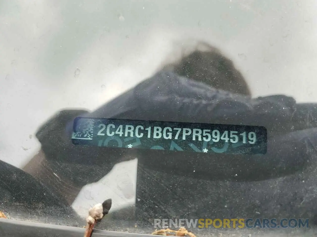 13 Photograph of a damaged car 2C4RC1BG7PR594519 CHRYSLER PACIFICA 2023