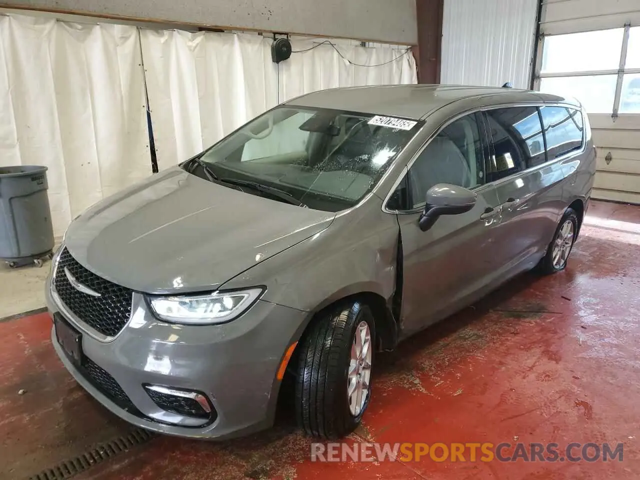 1 Photograph of a damaged car 2C4RC1BG7PR606295 CHRYSLER PACIFICA 2023