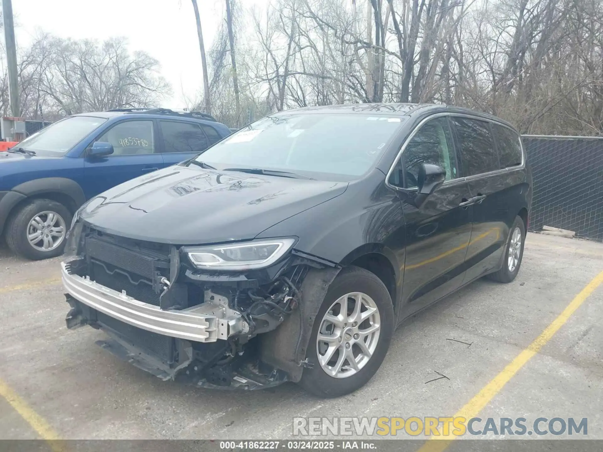 2 Photograph of a damaged car 2C4RC1BG7PR606538 CHRYSLER PACIFICA 2023