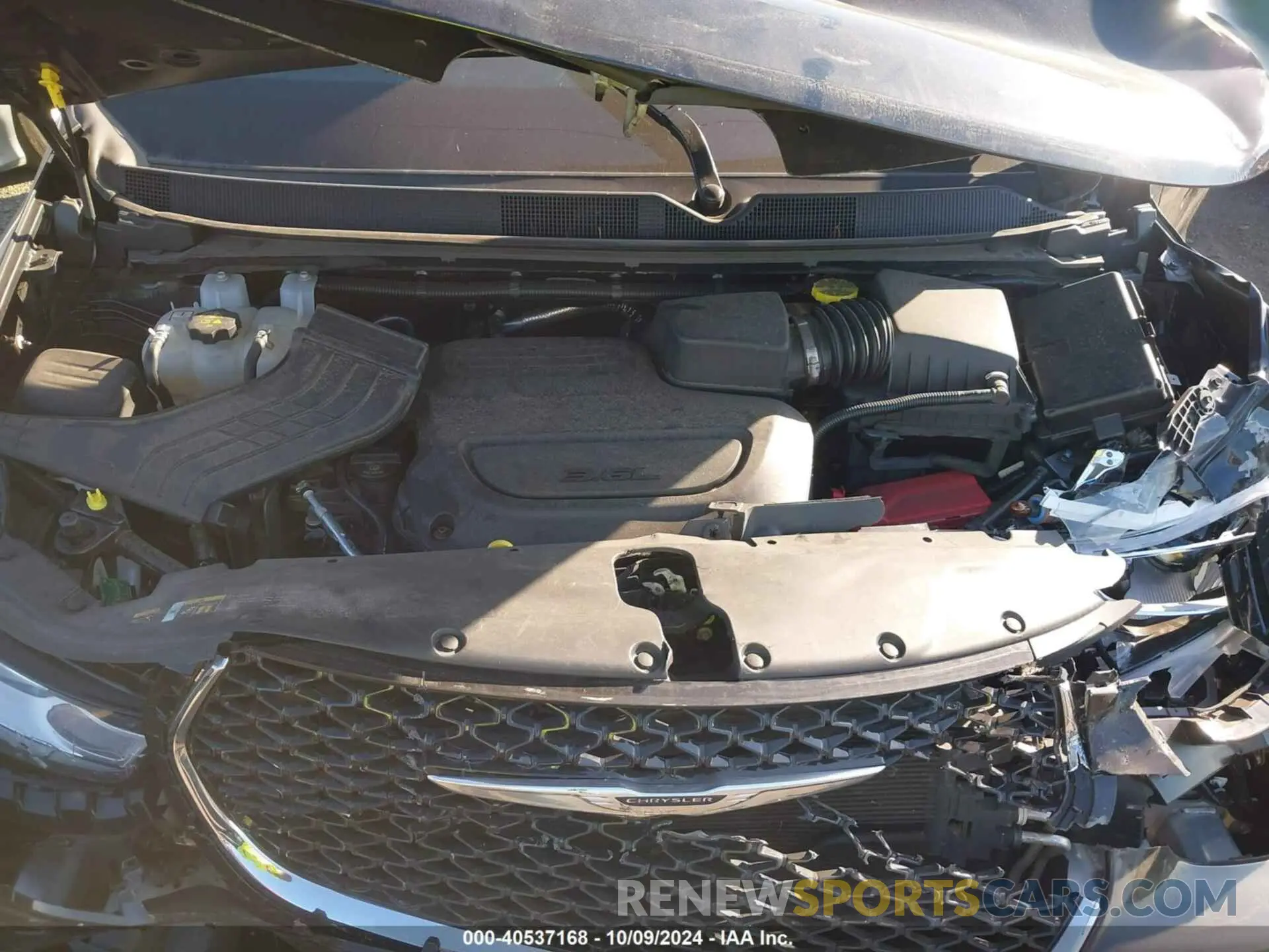 10 Photograph of a damaged car 2C4RC1BG7PR611349 CHRYSLER PACIFICA 2023