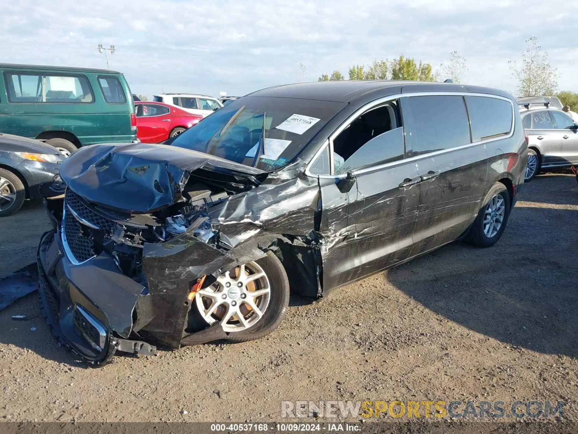 2 Photograph of a damaged car 2C4RC1BG7PR611349 CHRYSLER PACIFICA 2023