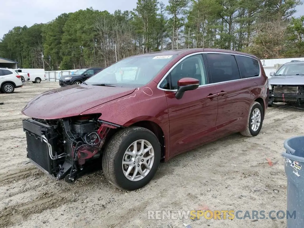 1 Photograph of a damaged car 2C4RC1BG7PR617801 CHRYSLER PACIFICA 2023