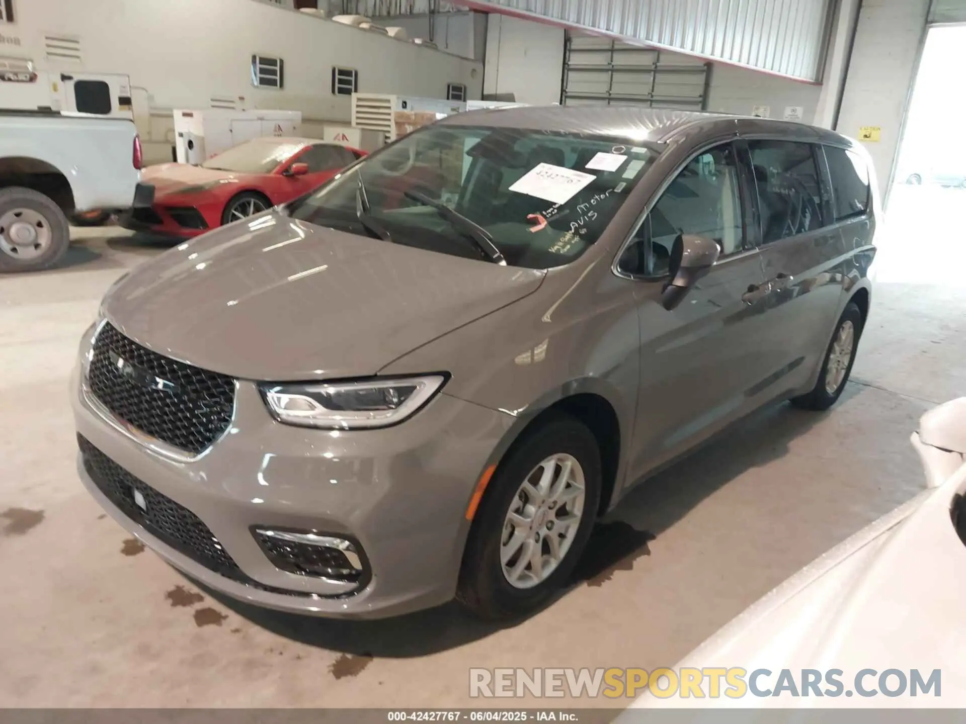 2 Photograph of a damaged car 2C4RC1BG8PR581505 CHRYSLER PACIFICA 2023