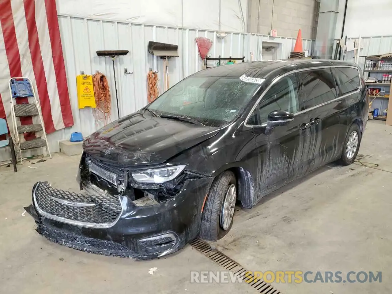 1 Photograph of a damaged car 2C4RC1BG8PR625406 CHRYSLER PACIFICA 2023