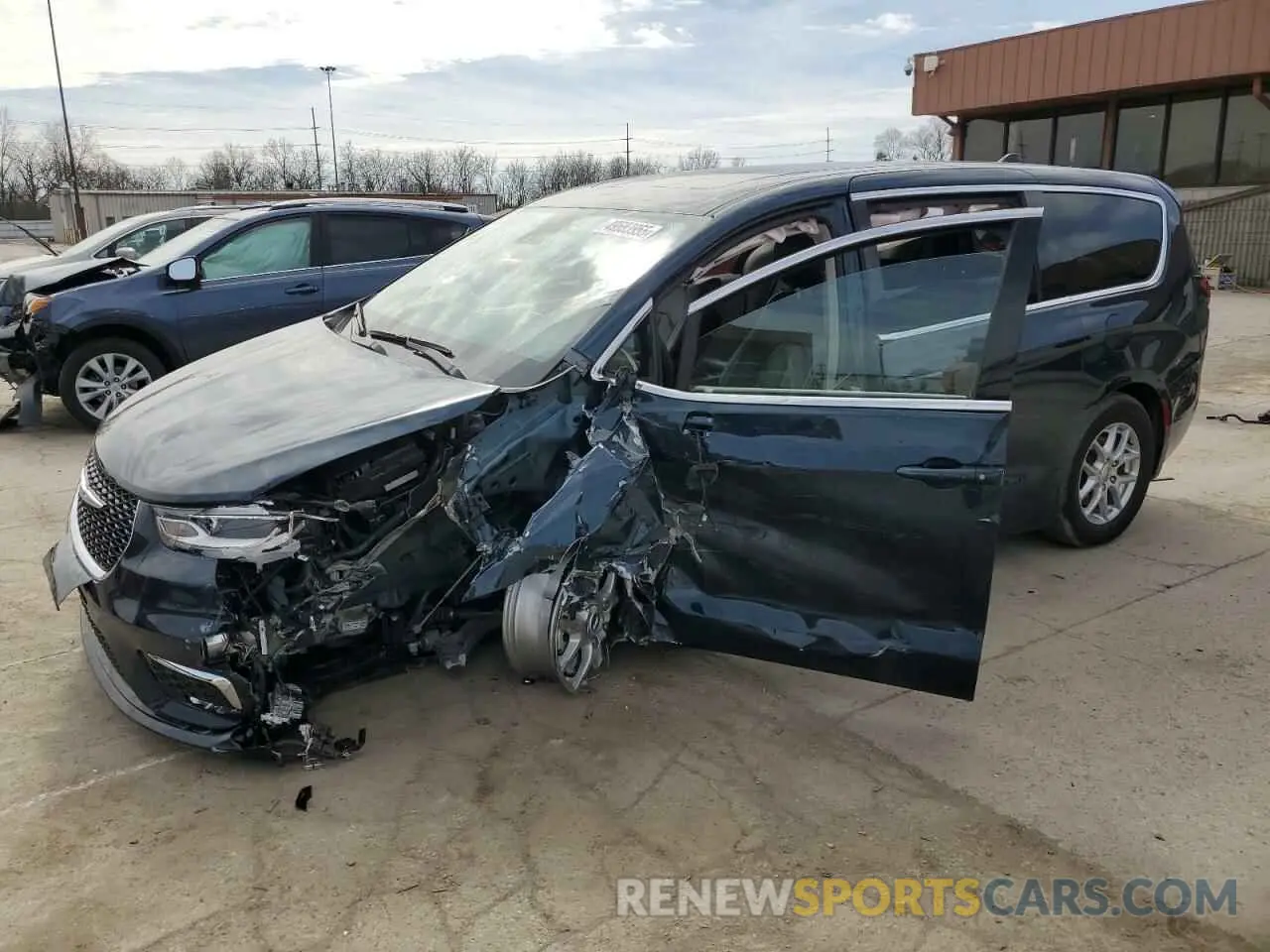 1 Photograph of a damaged car 2C4RC1BG8PR629603 CHRYSLER PACIFICA 2023