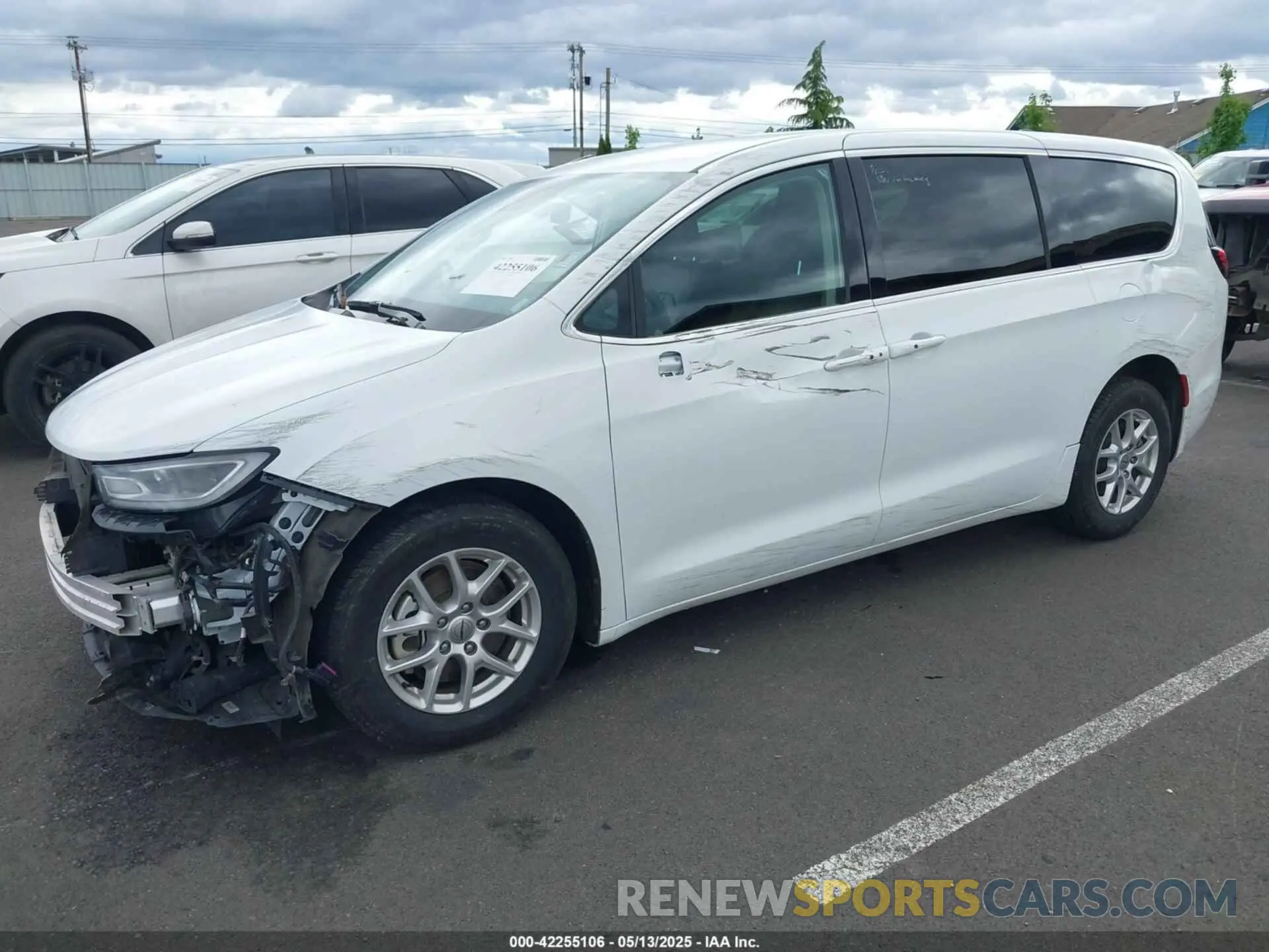 2 Photograph of a damaged car 2C4RC1BG9PR521572 CHRYSLER PACIFICA 2023