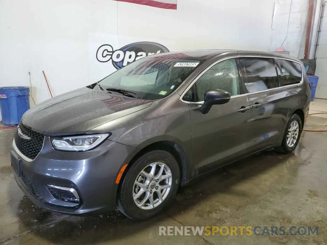 1 Photograph of a damaged car 2C4RC1BG9PR550490 CHRYSLER PACIFICA 2023