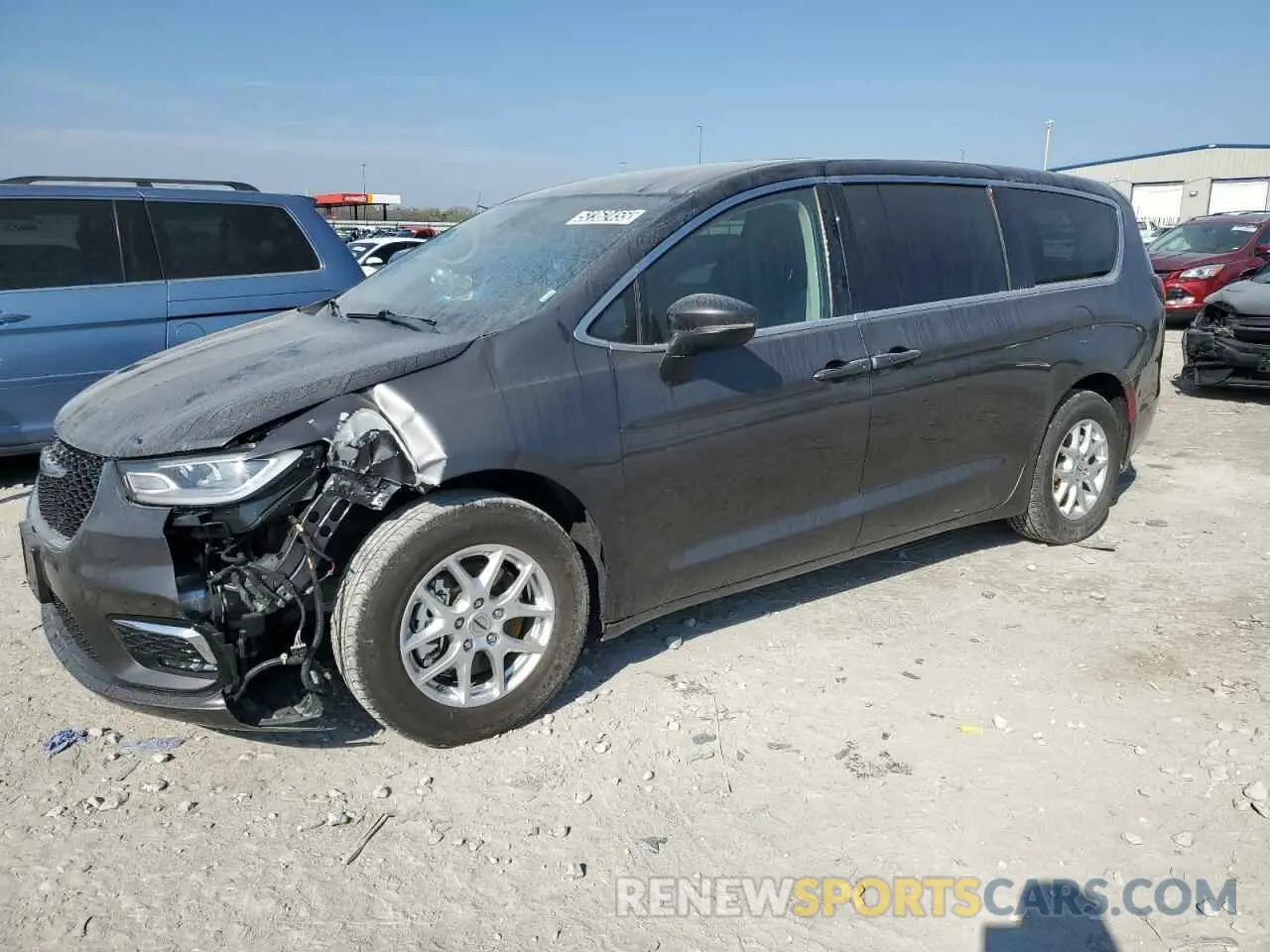1 Photograph of a damaged car 2C4RC1BG9PR587278 CHRYSLER PACIFICA 2023